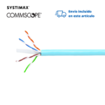 Cable UTP 1071 CMR Cat6 4 Pares Azul