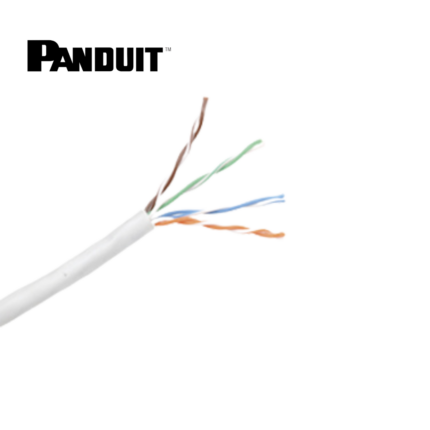 Cable UTP Panduit cat. 5E 4x2x24 AWG Gris CM