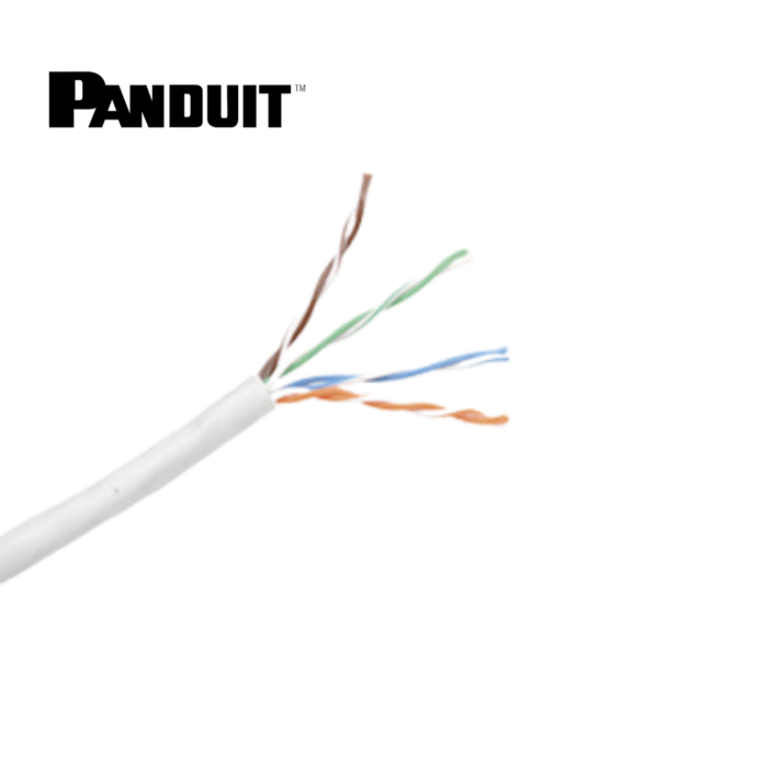 Cable UTP Panduit cat. 5E 4x2x24 AWG Gris CM