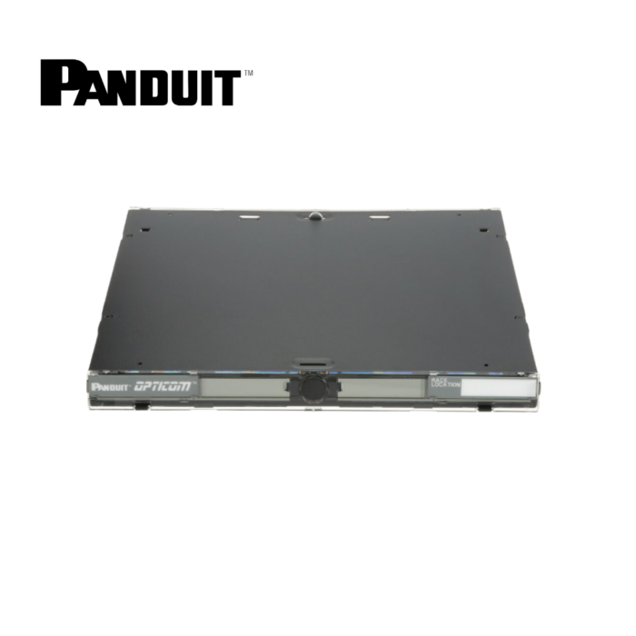 Caja de Rack Panduit para Fibra Óptica 1UR 3 Ptos