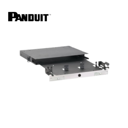 Caja de Rack Panduit para Fibra Óptica 1UR 3 Ptos