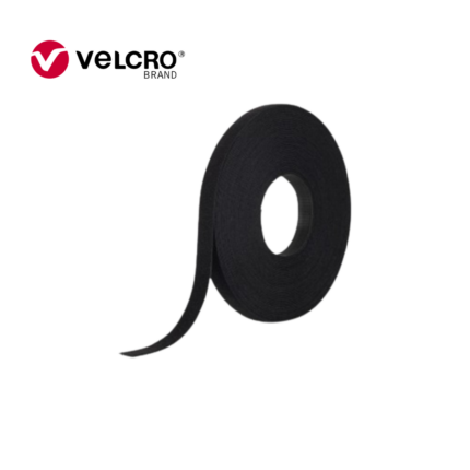 Rollo de Velcro Negro 19 mm x 22.9 mts.
