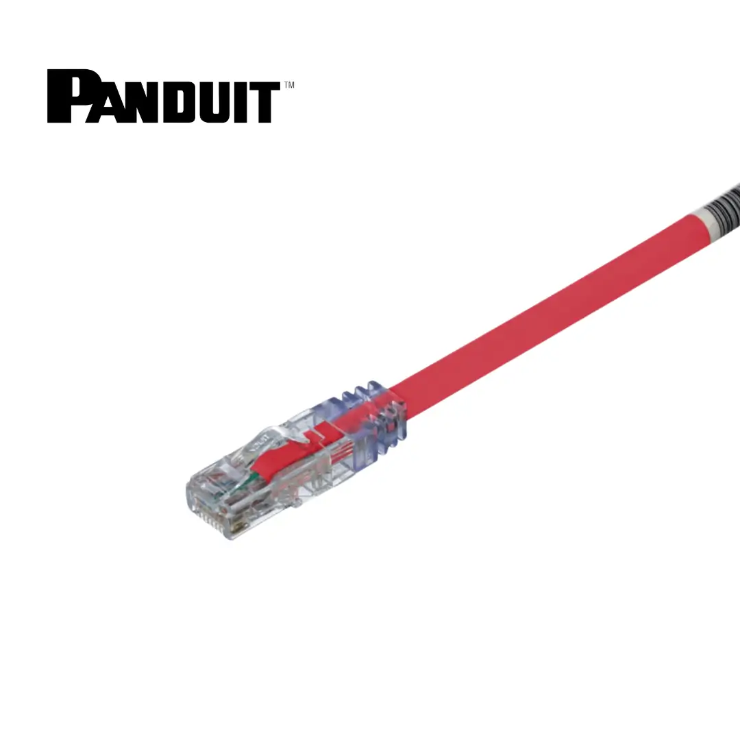 Cordón de Parcheo Panduit Cat. 6A Rojo 3 ft. UTP6AX3RD Cordón de Parcheo Panduit Cat. 6A Rojo 3 ft. UTP6AX3RD