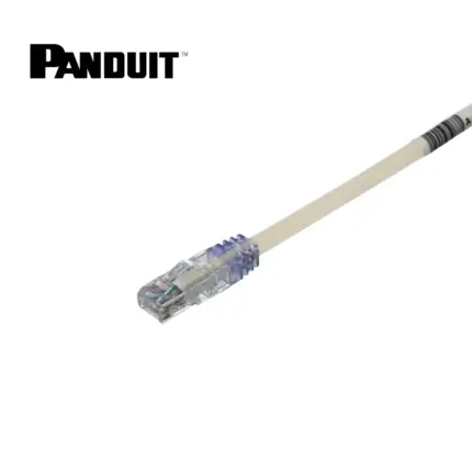 Cordón de Parcheo Panduit Cat 6A Blanco 7 ft. UTP6AX7