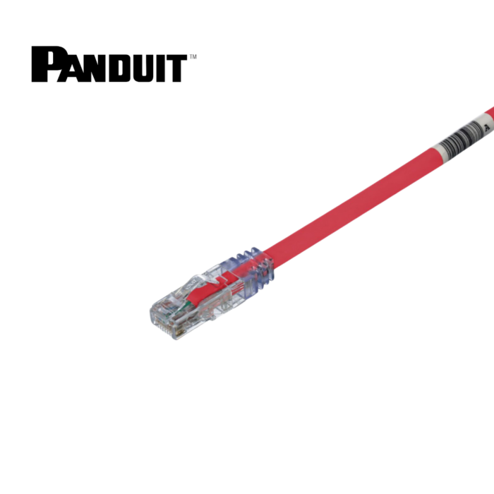 Cordón de Parcheo Panduit 10 Gb/s 7 ft. Rojo