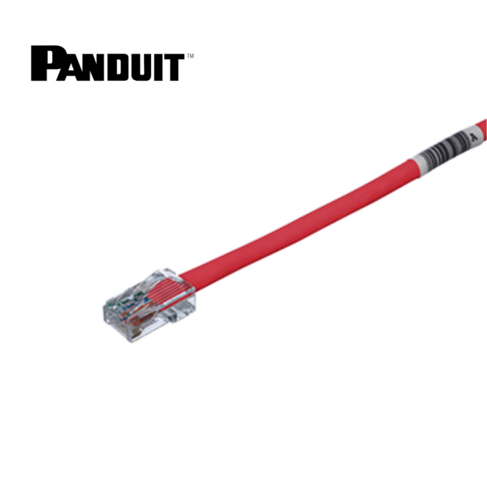 Cordón de Parcheo Panduit 10 ft. Cat. 5e Rojo