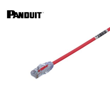 Cordón de Parcheo Panduit 3 ft. Cat.6A SD cal.28 Rojo