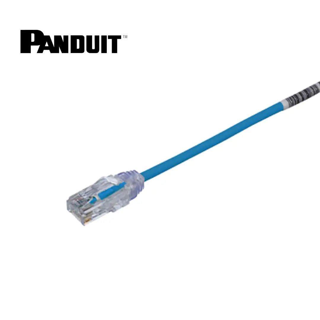 Cordón de Parcheo Panduit Cat. 6 Azul 10 ft. UTP28SP10BU Cordón de Parcheo Panduit Cat. 6 Azul 10 ft. UTP28SP10BU