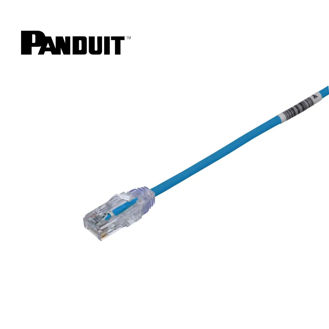 Cordón de Parcheo Panduit Cat. 6 Azul 3 ft. UTP28SP3BU Cordón de Parcheo Panduit Cat. 6 Azul 3 ft. UTP28SP3BU