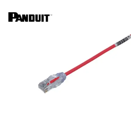 Cordón de Parcheo Panduit Cat. 6 Rojo 3 ft. UTP28SP3RD
