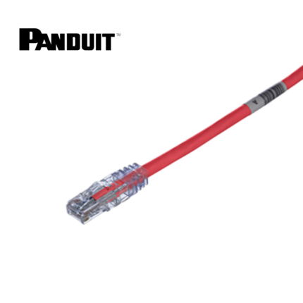 Cordón de Parcheo Panduit Cat. 6 Rojo 5 ft. UTPSP5RDY