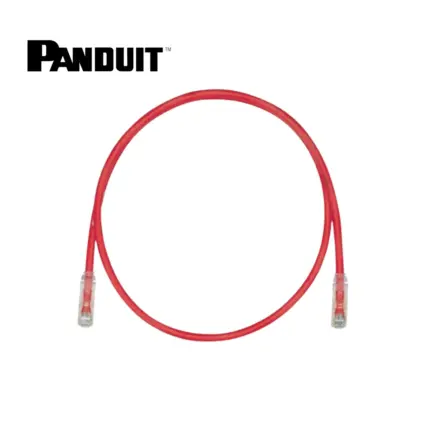 Cordón de Parcheo Panduit Cat. 6 Rojo 7 ft. UTPSP7RDY