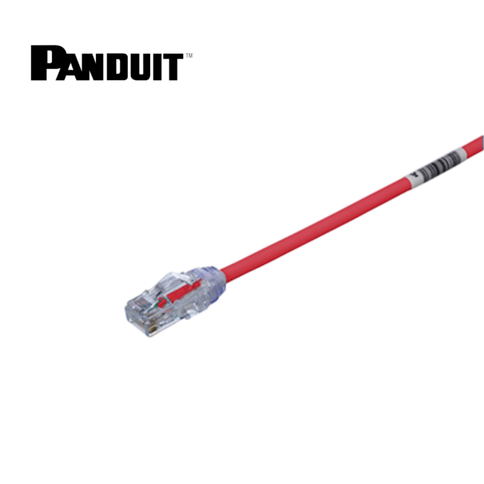 Cordón de Parcheo Panduit Cat. 6A Rojo 5 ft. UTP28X5RD