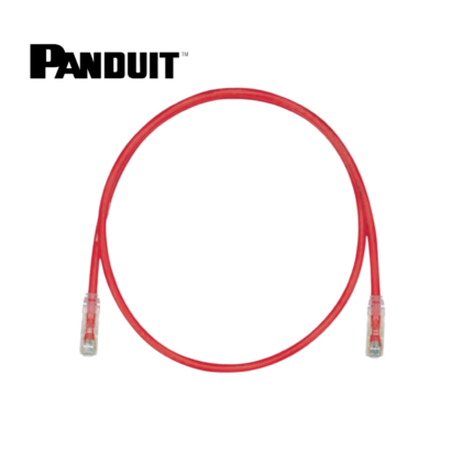 Cordón de Parcheo Panduit Giga Channel 10 ft. Rojo