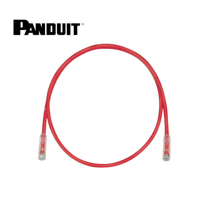 Cordón de Parcheo Panduit Giga Channel 7 ft. Rojo