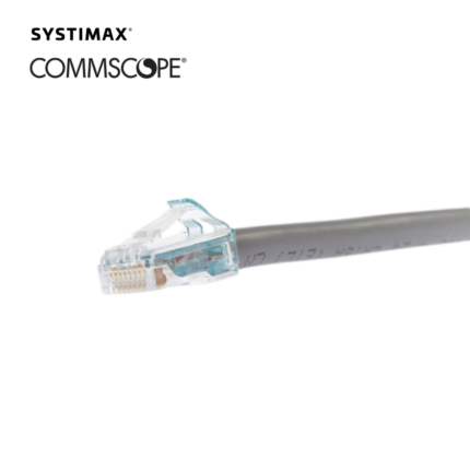 Cordón de Parcheo RJ45-RJ45 UTP Cat6A 360 10ft Gris