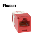 Jack Cat. 5e RJ45 Sistema TG Rojo Panduit