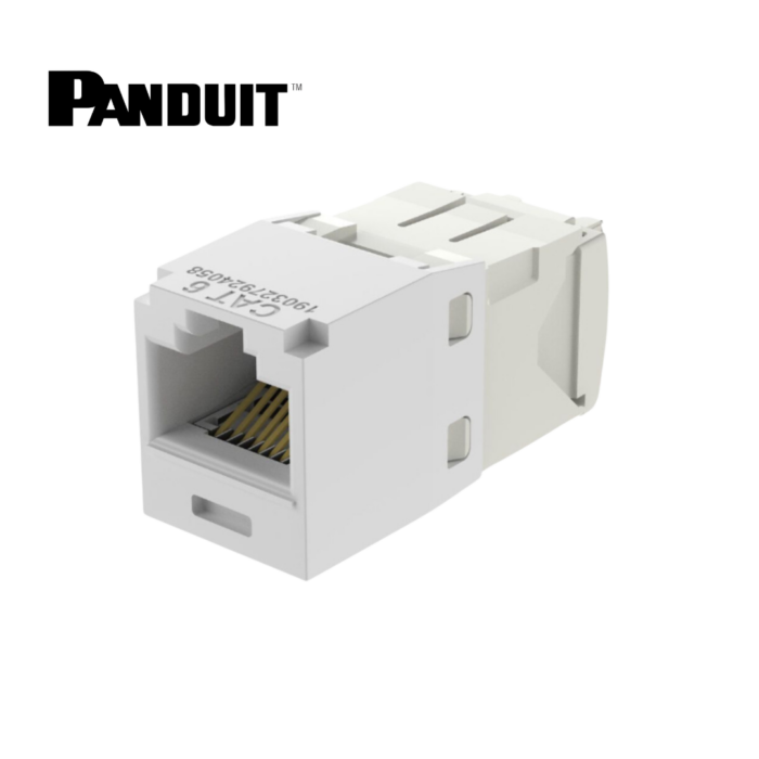 Jack Cat. 6 RJ45 Gigachannel Sistema TX Blanco Panduit