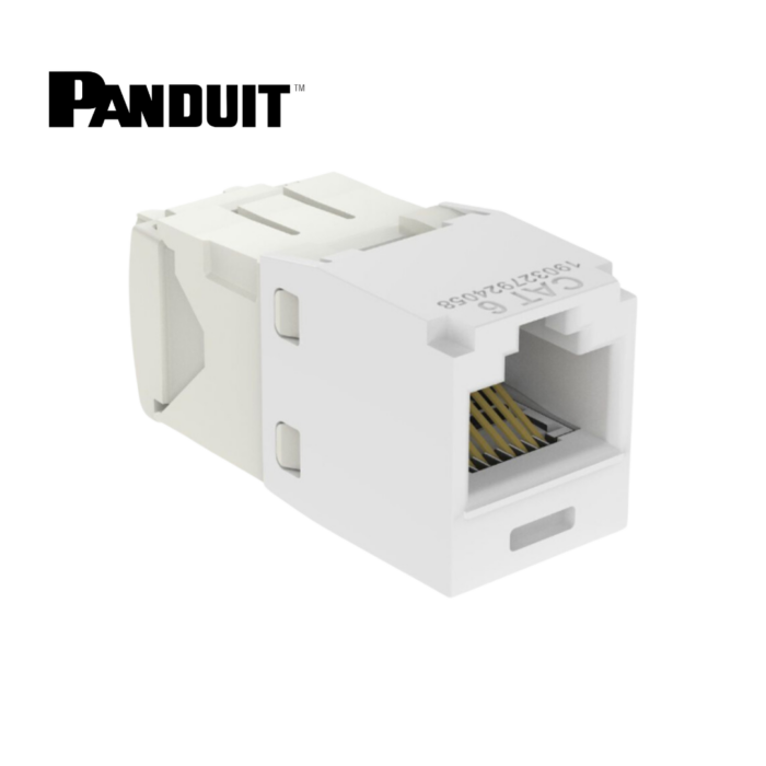 Jack Cat. 6 RJ45 Gigachannel Sistema TX Blanco Panduit