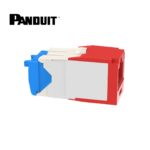 Jack Cat. 6A RJ45 10 Gb/s Rojo Panduit