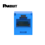 Jack Cat. 6A RJ45 Panduit 10 Gb/s Azul