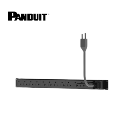 PDU para rack 19", 12 contactos, 15 A. Panduit