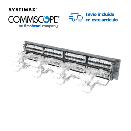 Panel de Parcheo UTP 360 1100GS3 Evolve Cat6 48 Puertos