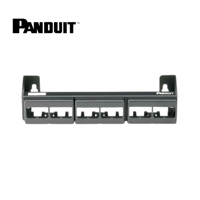 Panel Modular Panduit 12 Puertos con Base Integrada