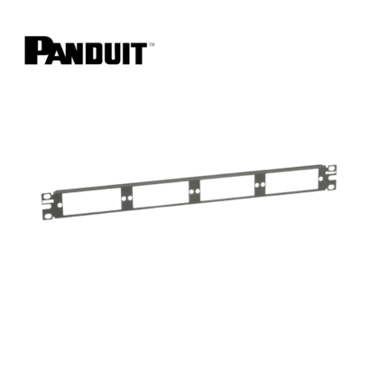 Panel de Parcheo 4 Módulos p/Adaptadores de FO 1UR Panduit