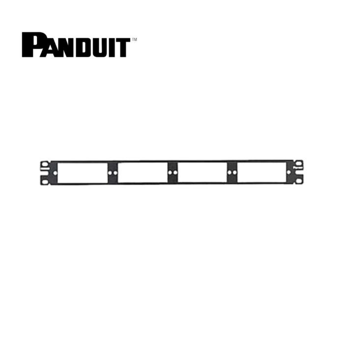 Panel de Parcheo 4 Módulos p/Adaptadores de FO 1UR Panduit