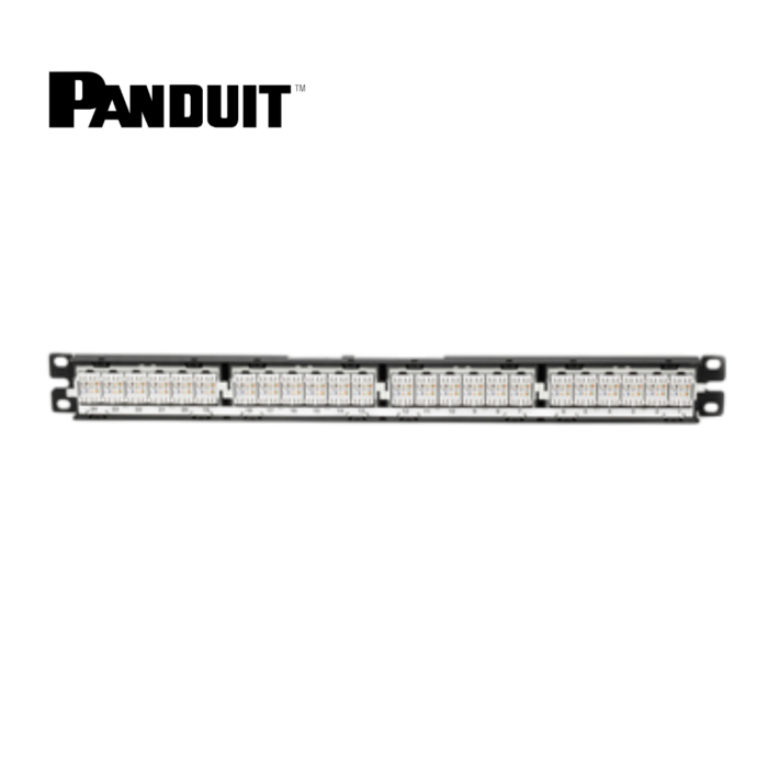 Panel de Parcheo Panduit 24 Puertos Cat. 6