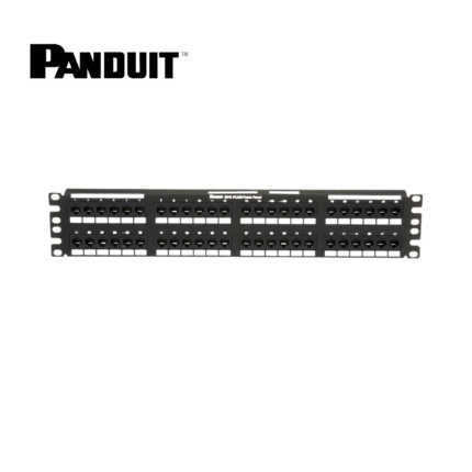 Panel de Parcheo Panduit 48 Puertos cat. 6 Sistema 110