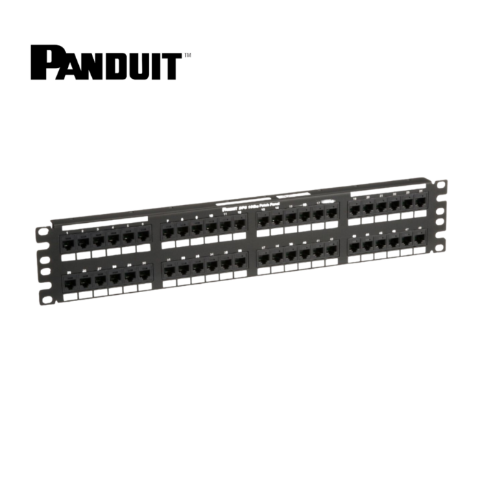 Panel de Parcheo Panduit 48 Puertos cat.6A