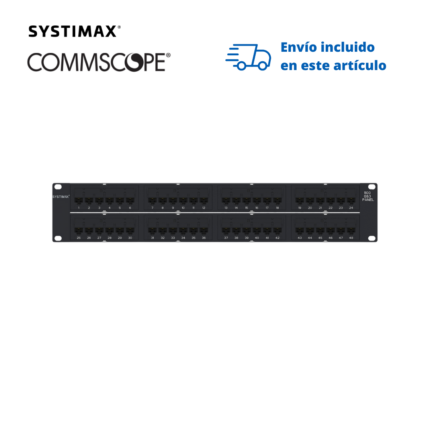 Panel de Parcheo UTP 1100-U-GS3-48 Cat6 48 Puertos