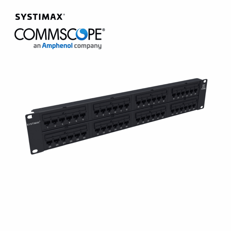 Panel de Parcheo UTP CommScope Cat 6 48 Puertos