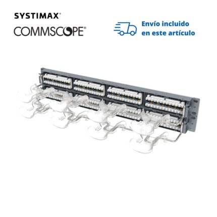 Panel de Parcheo UTP 360 1100GS3 Evolve Cat6 48 Puertos