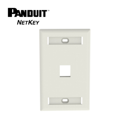 Placa Ejecutiva Netkey de 2 Ventanas Blanco