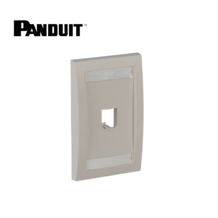 Placa Ejecutiva Panduit de 1 Ventana Blanco