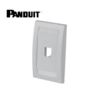 Placa Ejecutiva de 1 Ventana Blanco Panduit