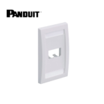 Placa Ejecutiva de 2 Ventanas Blanco Panduit