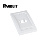 Placa Ejecutiva de 2 Ventanas Blanco Panduit