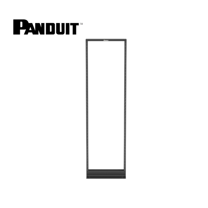 Rack de Aluminio Negro Panduit para Piso 19"x7 ft.