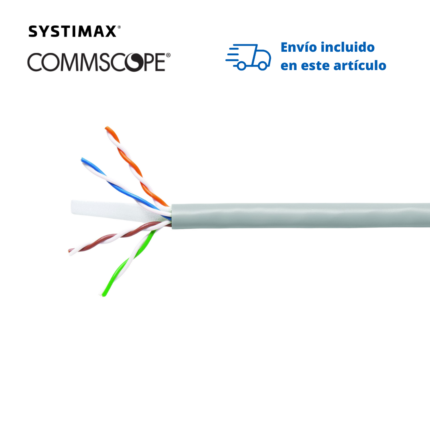 Cable UTP 1071 CMR Cat6 4 Pares Gris