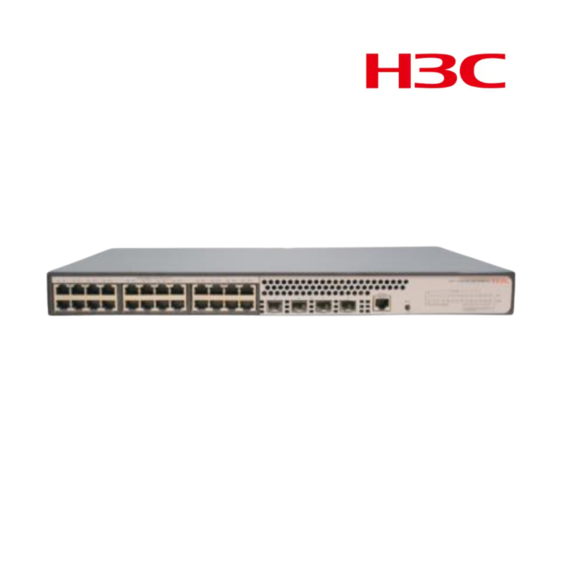 Switch H3C capa 2 POE (370W) 24 puertos