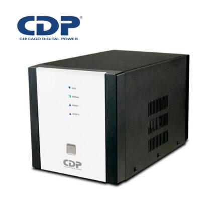 UPS CDP R-AVR2408 2400VA 120V Regulador Automático con 8 Tomacorrientes y Supresor de Sobretensiones