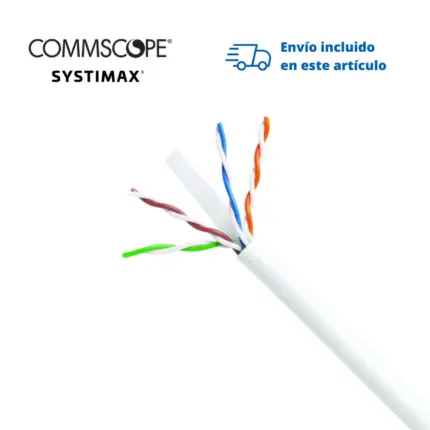 Cable UTP Cat 6 CommScope 305 m 4 pares