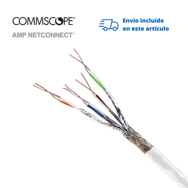 Cable S/FTP NetConnect CS67Z3 Cat7A 4 Pares