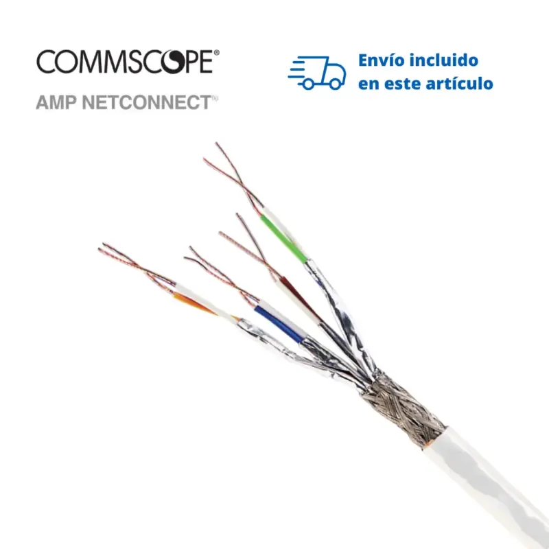 Cable S/FTP NetConnect CS67Z3 Cat7A 4 Pares