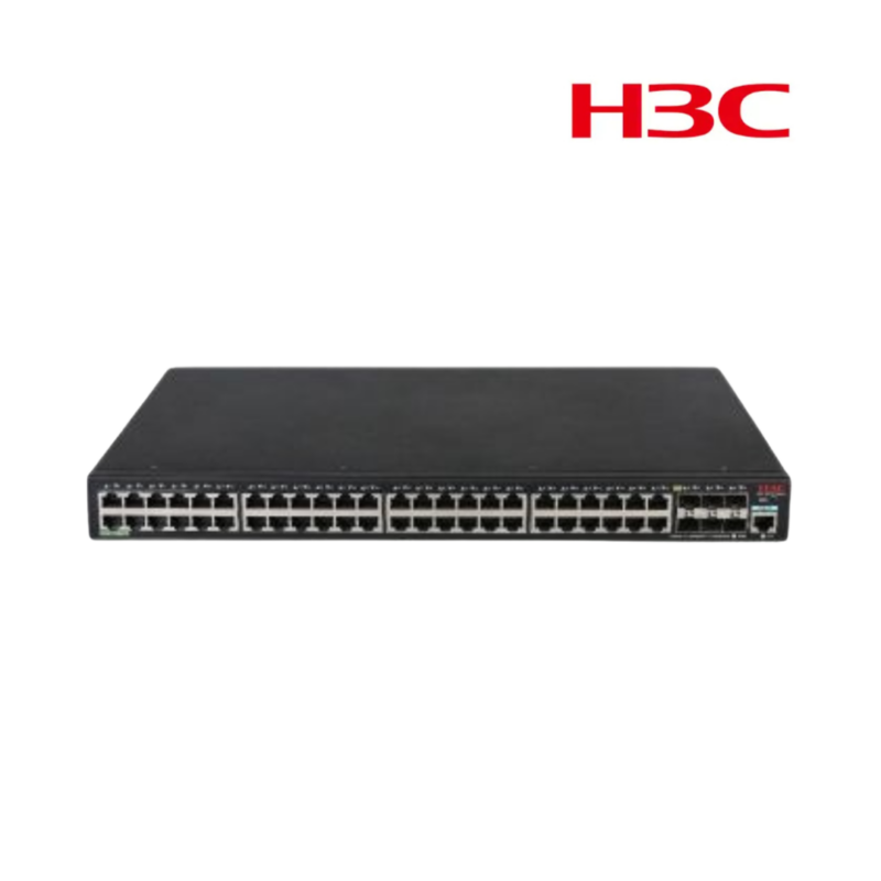 Switch H3C capa 2 POE+ (370W) 48 puertos