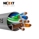Cable Nexxt Professional Cat6 UTP 4 Pares 24 AWG CM 305 m Gris